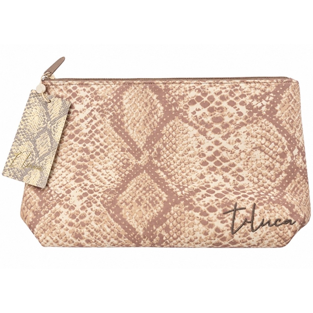 Toluca Maia snake print Bag Women OS Reptilia NWT Artemis Pouch Clutch
